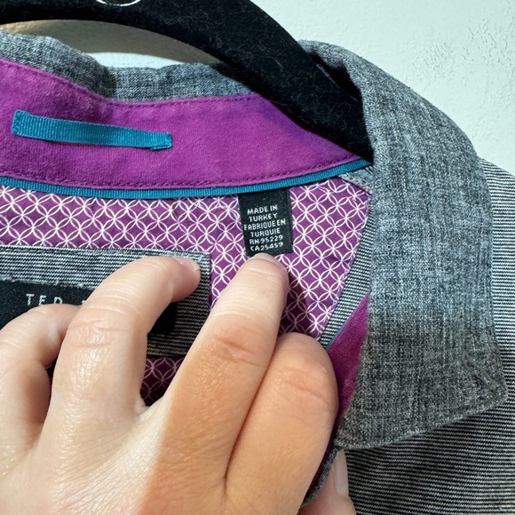 Ted Baker Gray Polo Shirt - Picture 4 of 6